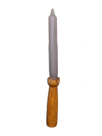 Handmade Wooden Candle Holder 14cm