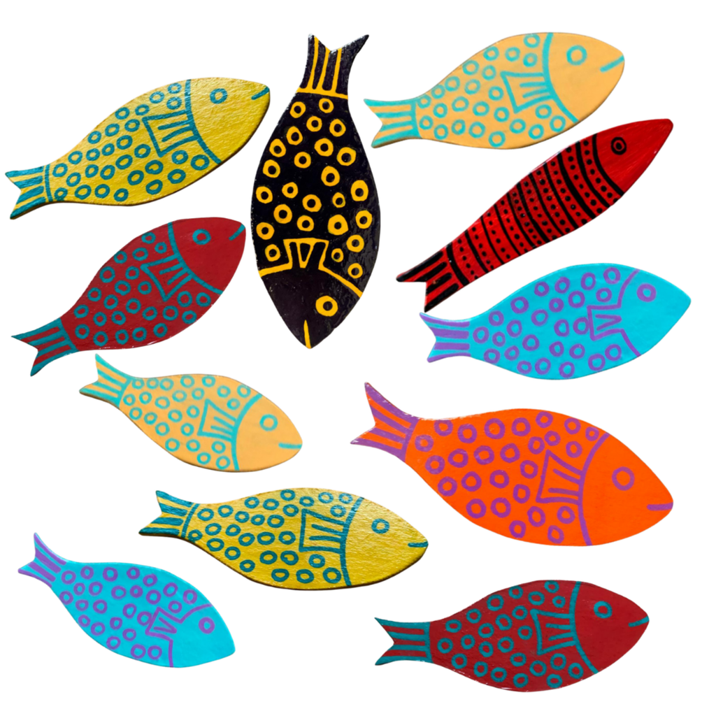 Verous Designs Handmade Fish Magnet