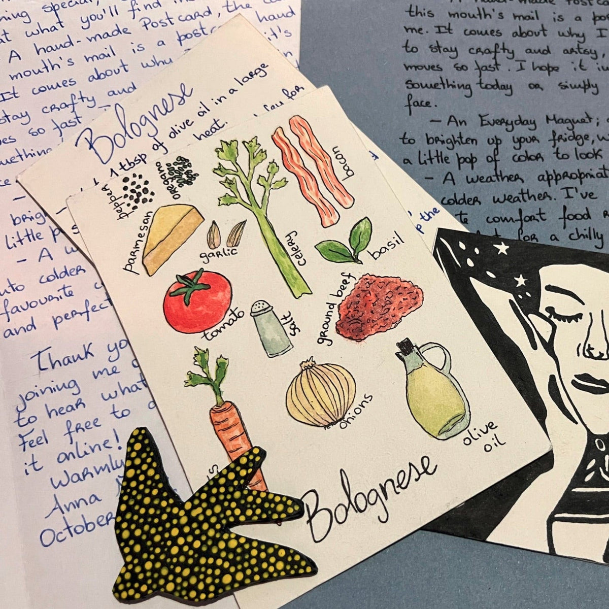 Anna Lucas Maia Snail Mail Art Club Monthly Letter Subscription